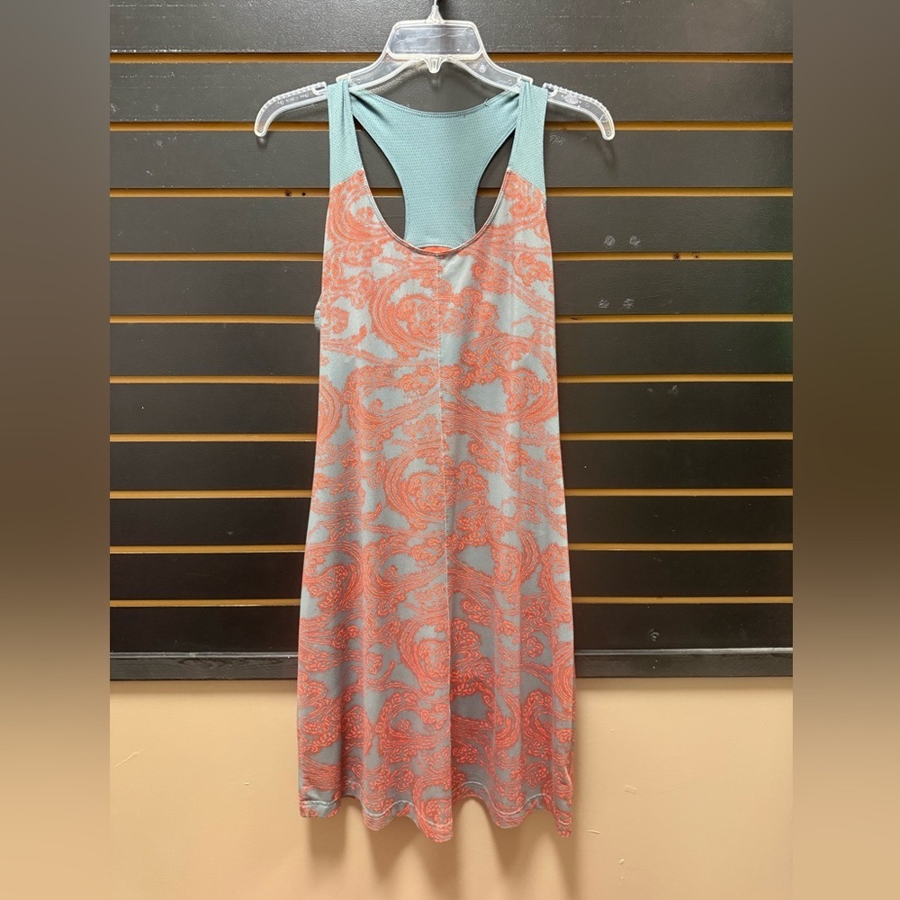 Columbia Omni-Shade Omni-Wick Athletic Dress Paisley Print Racerback Size M